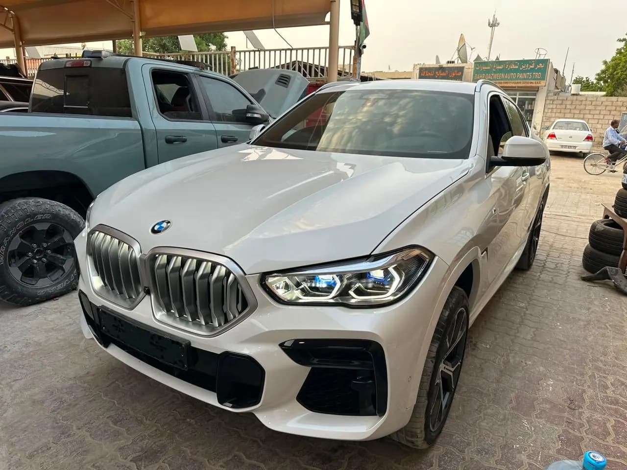 BMW X6 بعد الإصلاح